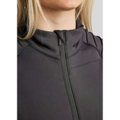 Montar Blouson MoPearl Pintuck Gun Metal Crystals Slate Grey Montar Blouson MoPearl Pintuck Gun Metal Crystals Slate Grey