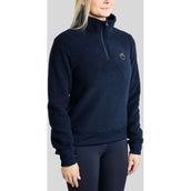 Montar Pull MoEbba Q-Zip Teddy Pile Golden Quartz Marine Montar Pull MoEbba Q-Zip Teddy Pile Golden Quartz Marine
