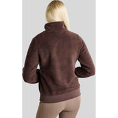 Montar Pull MoEbba Q-Zip Teddy Pile Golden Quartz Black Peony Montar Pull MoEbba Q-Zip Teddy Pile Golden Quartz Black Peony