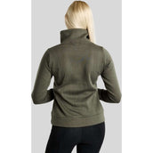 Montar Pull-over MoNaja High Collar Golden Quartz Crystals Forest Green Montar Pull-over MoNaja High Collar Golden Quartz Crystals Forest Green