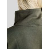 Montar Pull-over MoNaja High Collar Golden Quartz Crystals Forest Green Montar Pull-over MoNaja High Collar Golden Quartz Crystals Forest Green