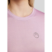 Montar T-Shirt MoGrace Mesh Tee Candy Pink Montar T-Shirt MoGrace Mesh Tee Candy Pink
