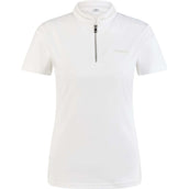 Pikeur T-Shirt Function Zip SS26 Blanc Pikeur T-Shirt Function Zip SS26 Blanc