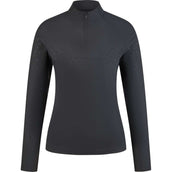 Pikeur Chemise Function Zip SS26 Longues Manches Noir Pikeur Chemise Function Zip SS26 Longues Manches Noir