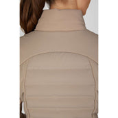 Pikeur Bodychauffant Quilted FlexVest Athleisure AW26 Mocha Cream Pikeur Bodychauffant Quilted FlexVest Athleisure AW26 Mocha Cream