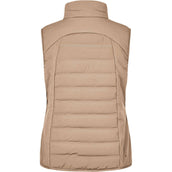 Pikeur Bodychauffant Quilted FlexVest Athleisure AW26 Mocha Cream Pikeur Bodychauffant Quilted FlexVest Athleisure AW26 Mocha Cream