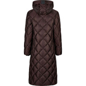 Pikeur Veste Longue QuiltDiamond Selection AW26 Marron chocolat Pikeur Veste Longue QuiltDiamond Selection AW26 Marron chocolat