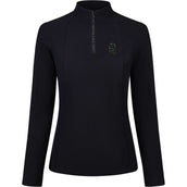 Pikeur Chemise Zip Rip Selection AW26 Longues Manches Noir Pikeur Chemise Zip Rip Selection AW26 Longues Manches Noir
