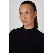 Pikeur Chemise Zip Rip Selection AW26 Longues Manches Noir Pikeur Chemise Zip Rip Selection AW26 Longues Manches Noir