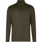 Pikeur Chemise Zip Athleisure AW26 Hommes Olive Vert Pikeur Chemise Zip Athleisure AW26 Hommes Olive Vert