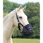 Shires Muselière Anti-Coliques Confort Noir Shires Muselière Anti-Coliques Confort Noir