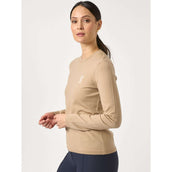 PS of Sweden Pull PS Logo Desert Beige PS of Sweden Pull PS Logo Desert Beige