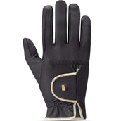 Roeckl Gants d'Équitation Lona Noir/Or Roeckl Gants d'Équitation Lona Noir/Or