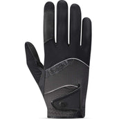 Roeckl Gants d'Équitation Millero Cendres noir/Volcaniques Roeckl Gants d'Équitation Millero Cendres noir/Volcaniques