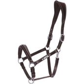 Schockemöhle Licol Frisco F Marron foncé/crème/argent Schockemöhle Licol Frisco F Marron foncé/crème/argent