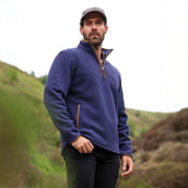Aubrion by Shires Pull Original Fleece Hommes Marin Aubrion by Shires Pull Original Fleece Hommes Marin