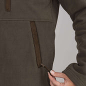 Aubrion by Shires Veste Heritage Fleece Olive foncé Aubrion by Shires Veste Heritage Fleece Olive foncé