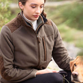 Aubrion by Shires Veste Heritage Fleece Olive foncé Aubrion by Shires Veste Heritage Fleece Olive foncé