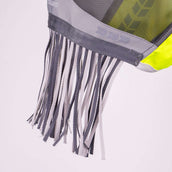 FlyGuard by Shires Masque Anti-Mouches Pro Hi-Viz Fine Mesh avec Oreilles et Franges Fluorescent-jaune FlyGuard by Shires Masque Anti-Mouches Pro Hi-Viz Fine Mesh avec Oreilles et Franges Fluorescent-jaune