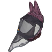 FlyGuard by Shires Masque Anti-Mouches Pro Deluxe avec Oreilles et Nez Black Cherry FlyGuard by Shires Masque Anti-Mouches Pro Deluxe avec Oreilles et Nez Black Cherry
