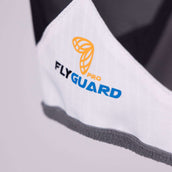 FlyGuard by Shires Masque Anti-Mouches Pro Sun Shade avec Oreilles Blanc FlyGuard by Shires Masque Anti-Mouches Pro Sun Shade avec Oreilles Blanc