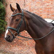 Velociti by Shires Rênes Lusso Elite Pro SureGrip Noir Velociti by Shires Rênes Lusso Elite Pro SureGrip Noir