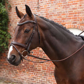 Velociti by Shires Rênes Lusso Elite Pro SureGrip Havane Velociti by Shires Rênes Lusso Elite Pro SureGrip Havane