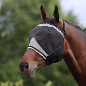 FlyGuard by Shires Masque Anti-Mouches Pro Fine Mesh sans Oreilles Jet FlyGuard by Shires Masque Anti-Mouches Pro Fine Mesh sans Oreilles Jet