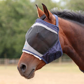FlyGuard by Shires Masque Anti-Mouches Pro Fine Mesh sans Oreilles Marin FlyGuard by Shires Masque Anti-Mouches Pro Fine Mesh sans Oreilles Marin