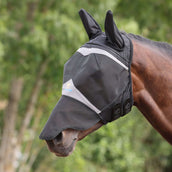 FlyGuard by Shires Masque Anti-Mouches Pro Fine Mesh avec Oreilles et Nez Jet FlyGuard by Shires Masque Anti-Mouches Pro Fine Mesh avec Oreilles et Nez Jet