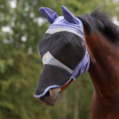 FlyGuard by Shires Masque Anti-Mouches Pro Fine Mesh avec Oreilles et Nez Sky FlyGuard by Shires Masque Anti-Mouches Pro Fine Mesh avec Oreilles et Nez Sky