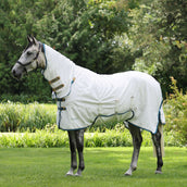 Tempest Plus by Shires Couverture Anti-Eczema Sweet-Itch Combo Blanc/Airforce Tempest Plus by Shires Couverture Anti-Eczema Sweet-Itch Combo Blanc/Airforce