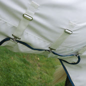Tempest Plus by Shires Couverture Anti-Eczema Sweet-Itch Combo Blanc/Airforce Tempest Plus by Shires Couverture Anti-Eczema Sweet-Itch Combo Blanc/Airforce