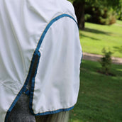 Tempest Plus by Shires Couverture Anti-Eczema Sweet-Itch Combo Blanc/Airforce Tempest Plus by Shires Couverture Anti-Eczema Sweet-Itch Combo Blanc/Airforce