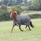 Highlander Plus by Shires Couverture Imperméable Turnout 50g Vert Highlander Plus by Shires Couverture Imperméable Turnout 50g Vert