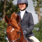 Aubrion by Shires Veste de Concours Saratoga Juniper Navy Check Aubrion by Shires Veste de Concours Saratoga Juniper Navy Check
