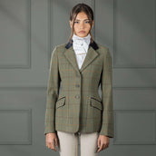 Aubrion by Shires Veste de Concours Saratoga Rouge/Jaune/Bleu Check Aubrion by Shires Veste de Concours Saratoga Rouge/Jaune/Bleu Check