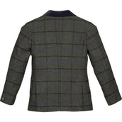 Aubrion by Shires Veste de Concours Saratoga Enfants Vert foncé Check Aubrion by Shires Veste de Concours Saratoga Enfants Vert foncé Check