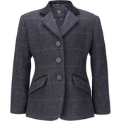 Aubrion by Shires Veste de Concours Saratoga Enfants Juniper Navy Check Aubrion by Shires Veste de Concours Saratoga Enfants Juniper Navy Check