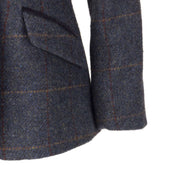 Aubrion by Shires Veste de Concours Saratoga Enfants Juniper Navy Check Aubrion by Shires Veste de Concours Saratoga Enfants Juniper Navy Check