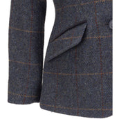 Aubrion by Shires Veste de Concours Saratoga Enfants Juniper Navy Check Aubrion by Shires Veste de Concours Saratoga Enfants Juniper Navy Check