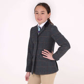 Aubrion by Shires Veste de Concours Saratoga Enfants Juniper Navy Check Aubrion by Shires Veste de Concours Saratoga Enfants Juniper Navy Check