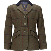 Aubrion by Shires Veste de Concours Saratoga Enfants Spruce Vert Check Aubrion by Shires Veste de Concours Saratoga Enfants Spruce Vert Check