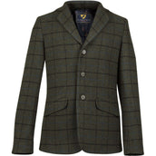Aubrion by Shires Veste de Concours Saratoga Hommes Vert foncé Check Aubrion by Shires Veste de Concours Saratoga Hommes Vert foncé Check