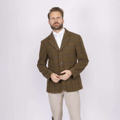 Aubrion by Shires Veste de Concours Saratoga Hommes Chêne Brun Check Aubrion by Shires Veste de Concours Saratoga Hommes Chêne Brun Check