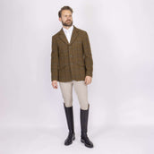 Aubrion by Shires Veste de Concours Saratoga Hommes Chêne Brun Check Aubrion by Shires Veste de Concours Saratoga Hommes Chêne Brun Check