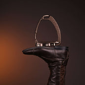 Tech Stirrups Étriers Venice Sloped EVO Leopard Brown Tech Stirrups Étriers Venice Sloped EVO Leopard Brown