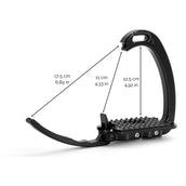 Tech Stirrups Étriers Venice Sloped Dressage Noir/Noir Tech Stirrups Étriers Venice Sloped Dressage Noir/Noir