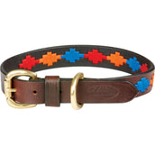 WeatherBeeta Collier Polo Cuir Beaufort Brown/Rouge/Orange/Bleu WeatherBeeta Collier Polo Cuir Beaufort Brown/Rouge/Orange/Bleu