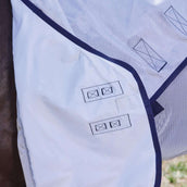WeatherBeeta Couverture Anti-Mouches ComFiTec Hexi Combo Silver/Navy/White WeatherBeeta Couverture Anti-Mouches ComFiTec Hexi Combo Silver/Navy/White